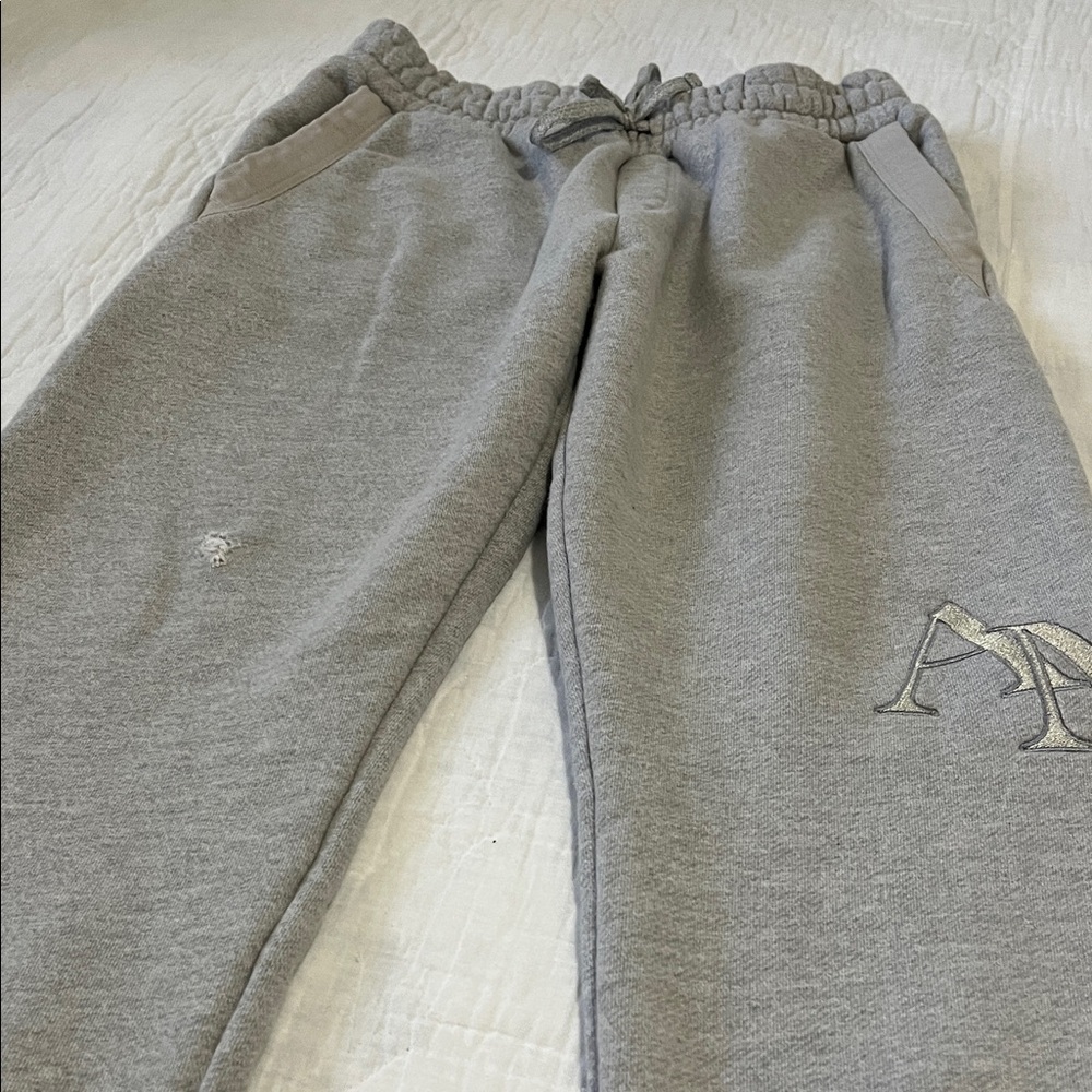AMIRI Light Gray Kids Joggers